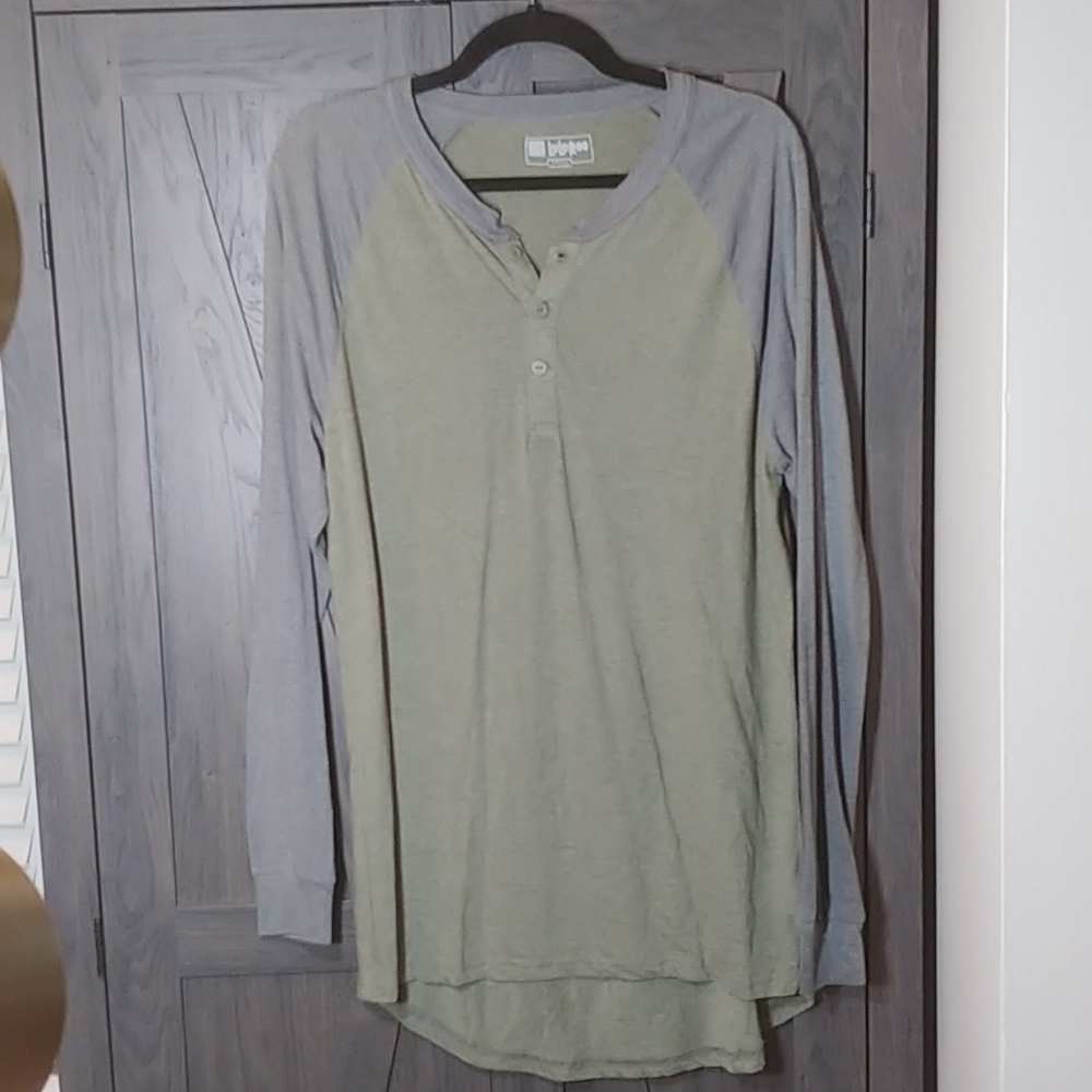 LuLaRoe Mark Henley shirt